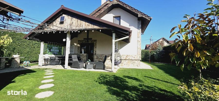 Casa familiara P+M, 795 mp teren, piscina-Oncea , panouri solare. - 5