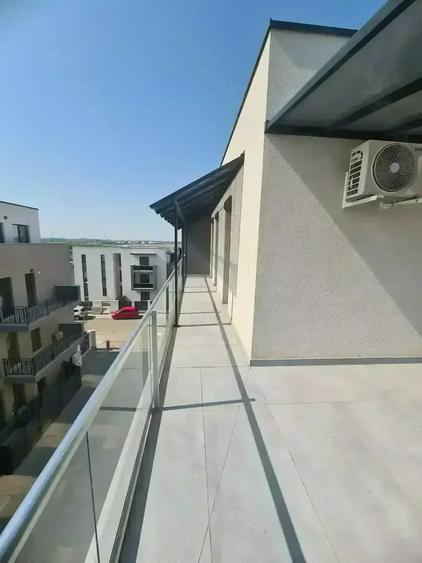 Proprietar vand penthouse nou 67mp cu terasa 50 mp,Buziasului 3 camere - 4