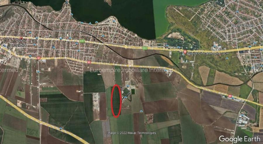 Teren de vanzare Ovidiu zona Academia de Fodbal