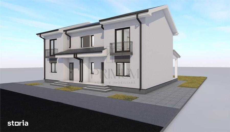 Duplex 4 camere - dormitor la parter - teren 370 mp - 4