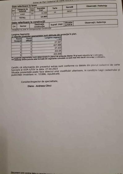 Teren 10.960 mp de vanzare Domnesti, Ilfov, zona in plina dezvoltare - 1