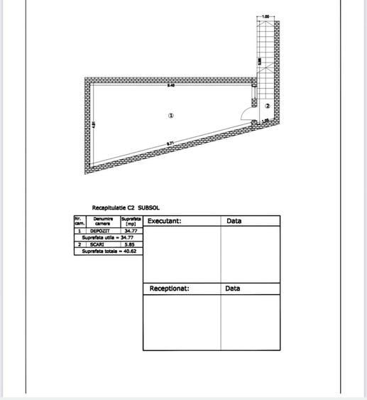Titan, spatiu comercial S+P+1+M - 2