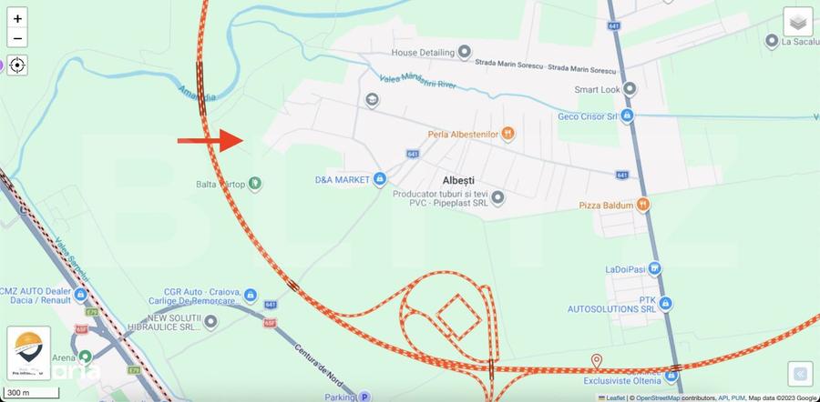 Teren EV si IV cu casa, 29.600 mp, utilitati si acces facil, Albesti - 4