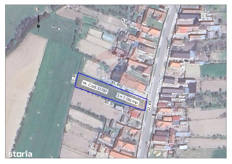 De vanzare teren intravilan 1,186mp Ineu -Strada Principala - 10