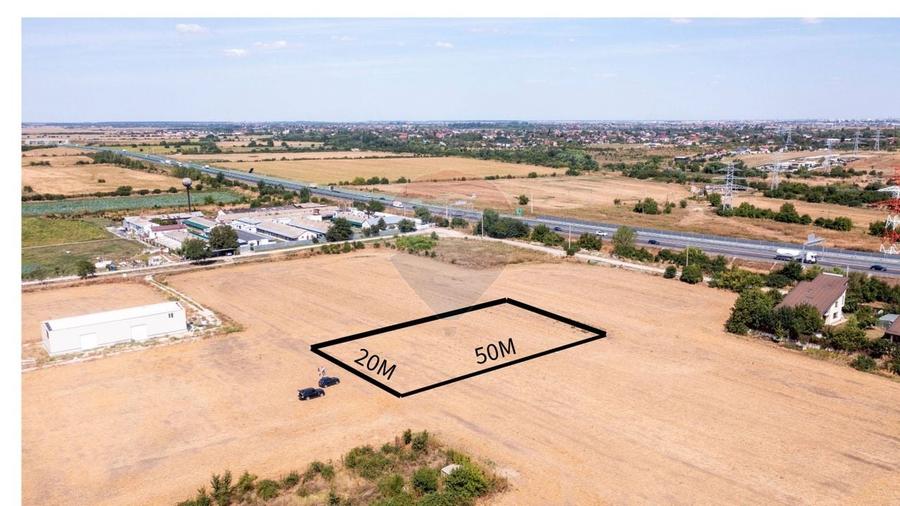 Vanzare teren intravilan in Bragadiru, zona "La 3 Viraje" - 1