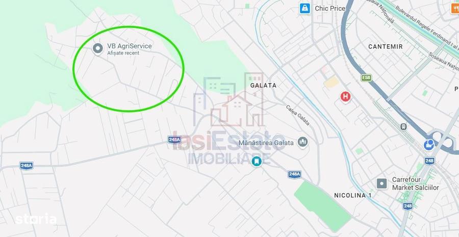 Teren de vanzare 550 mp, Galata, platou Podisului - 1