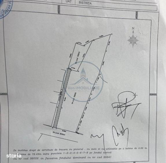 Teren intravilan de vanzare Str. Ghinzii, Bistrita - 3