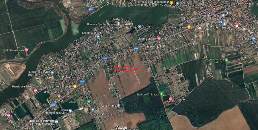 8.500 mp, cu deschidere la padure, dublă deschidere, Snagov –Ghermanesti - 4