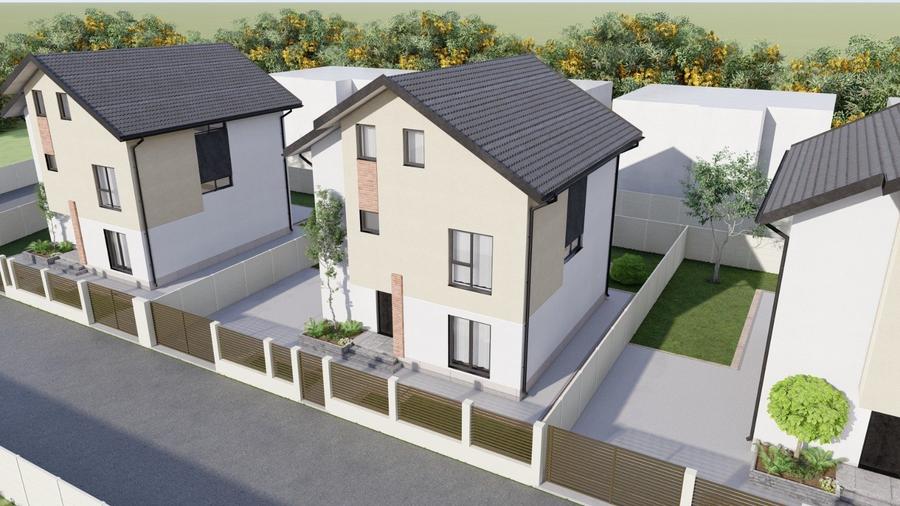 Casa individuala cu 5 camere si mansarda. Comision 0% - 7