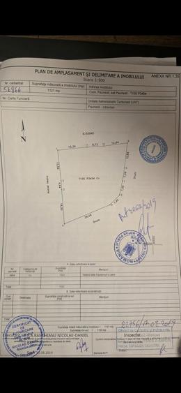 Teren intravilan 1121 mp- Paunesti, zona Novacesti - 2
