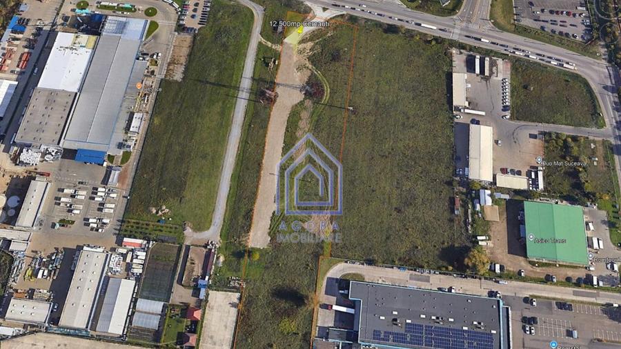 Teren Intravilan | 12.478mp Itcani, Acces Direct din ... - 5