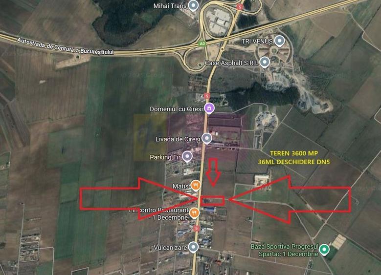 Teren bun aproape de București cu deschidere la DN5 - 4