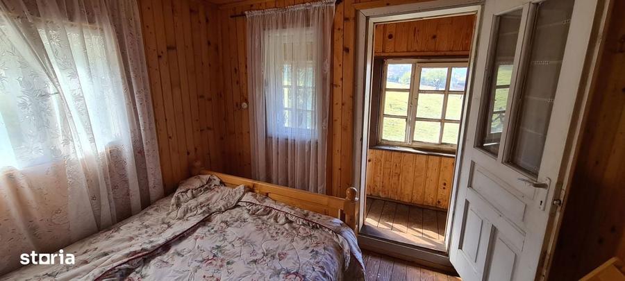 Cabana lemn cu mansarda + teren 2000MP - 9