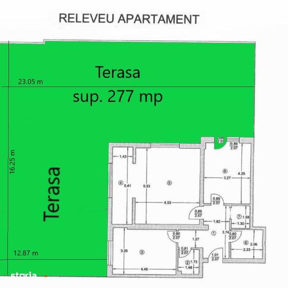 Apartament in bloc nou,terasa spectaculoasa,parcare subterana - 3