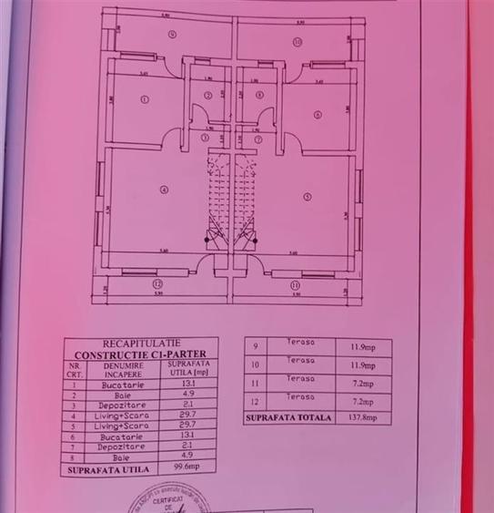 Visani vila P+1 duplex LIBERA la CHEIE s. utila = 105mp teren 200mp doua  locuri - 10