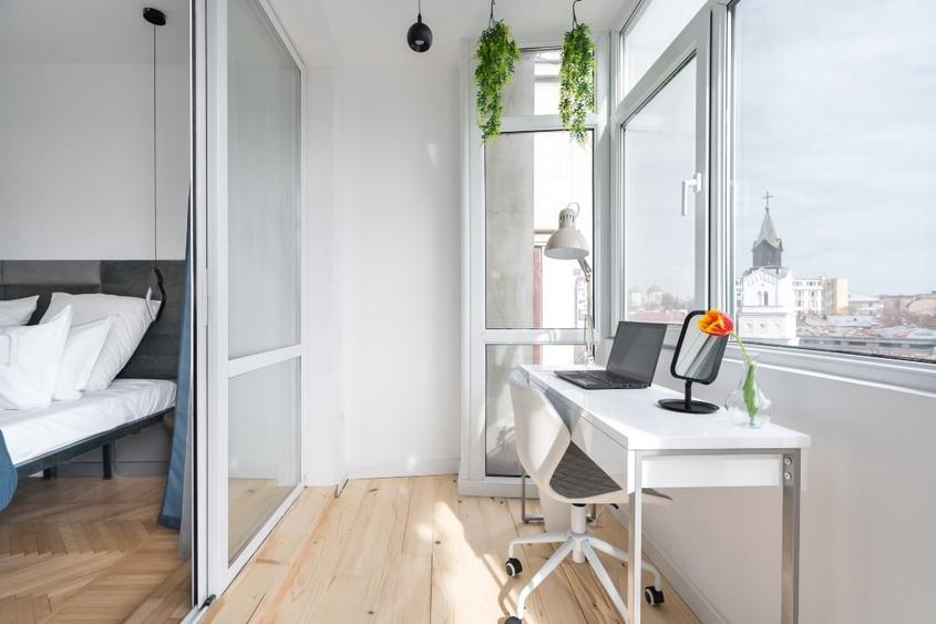 Apartament cu 2 camere semidecomandat, mobilat în Unirii