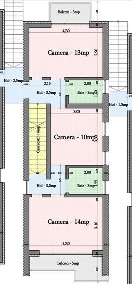 Casă cu 4 camere cu Teren 150 Mp în Sub Arini