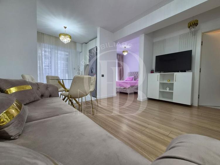 Apartament cu 2 camere semidecomandat, mobilat în Theodor Pallady
