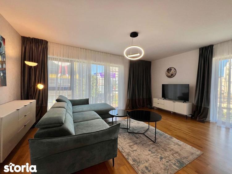 Apartament cu 2 camere decomandat, mobilat în Băneasa