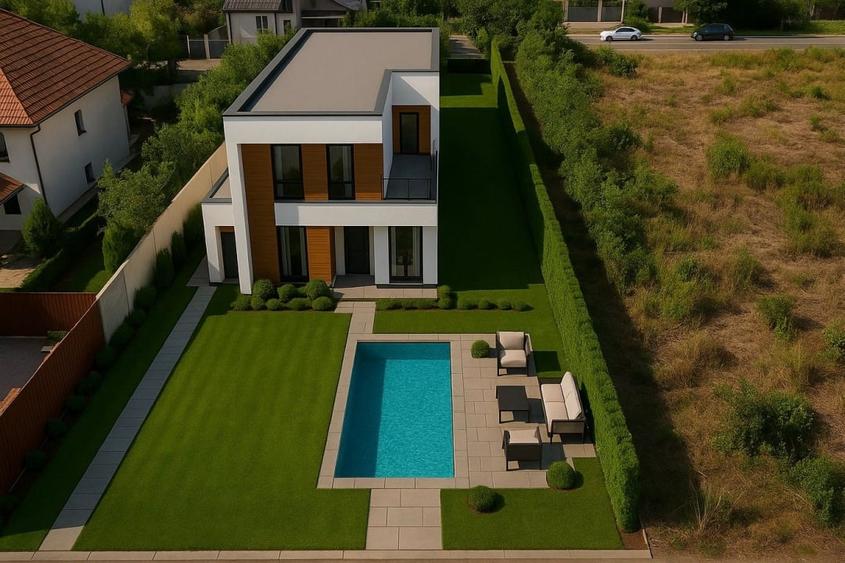 Straulesti, Kaufland. Lot de casa 400 mp. - 4