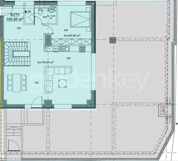 Lac Floreasca | Duplex 5 camere | 3 bai | 460mpc | gradina 175mp - 22