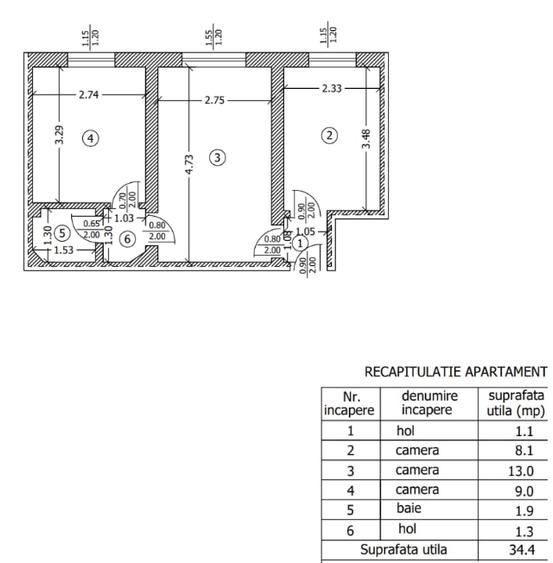 Apartament 2 camere, zona Infratirii, Ploiesti - 15