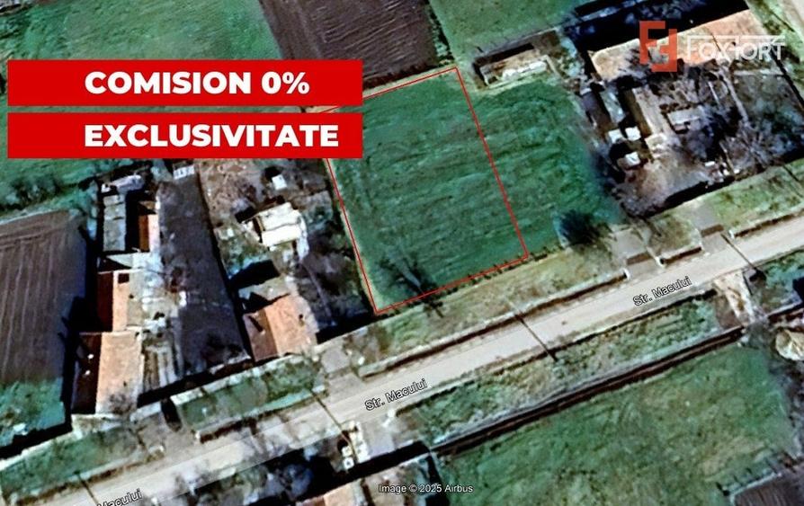 COMISION 0% Teren intravilan constructii, Checea - 1000 mp, asfalt, utilitati - 4