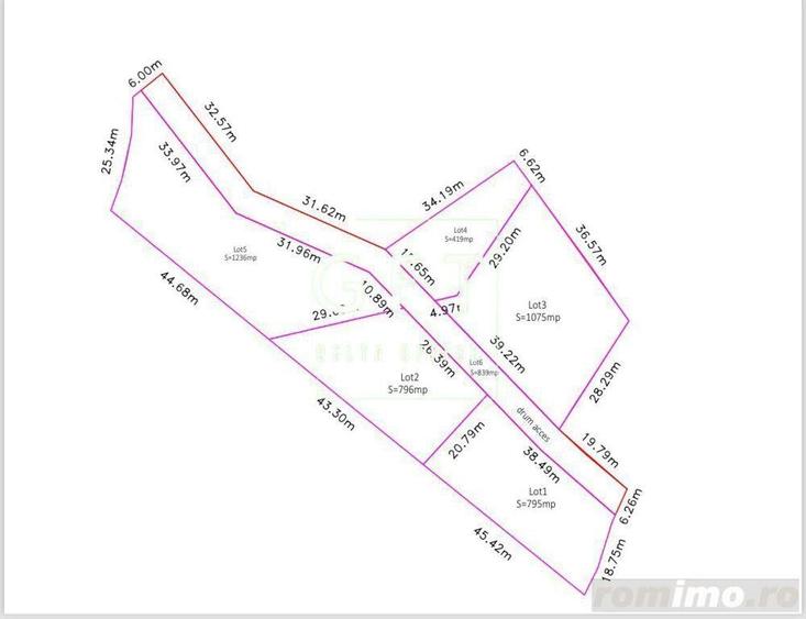 Teren parcelabil cu acces rapid la lacul Colibita - 2