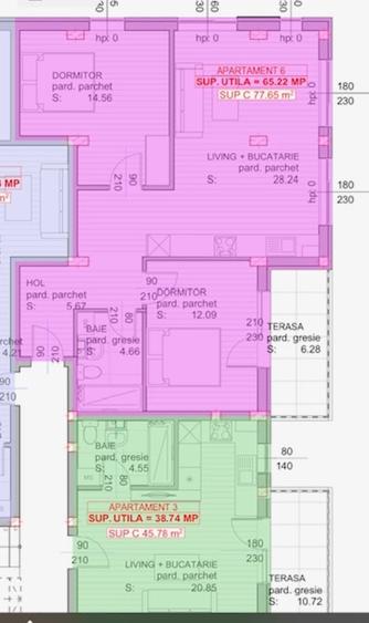 BLOC NOU in constructie zona Pompieri 1300E/mp construit+ TVA 21% - 20