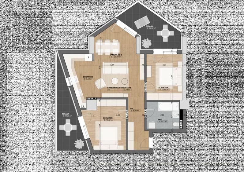 Apartament 2 camere \ Top - Premium \ Sibiu-Selimbar - 13