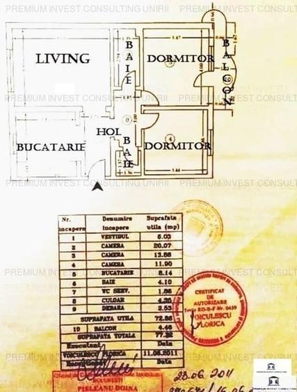 3 CAMERE DECOMANDATE | 77 MP TOTALI | METROU TIMPURI NOI | ZONA MIRCEA VODĂ - 3