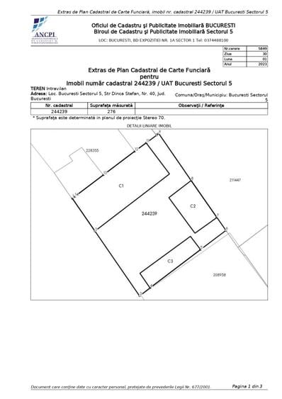 De Vânzare Teren – Zona Progresu  ||  Calea Rahovei – Tudor Vladimirescu. - 3