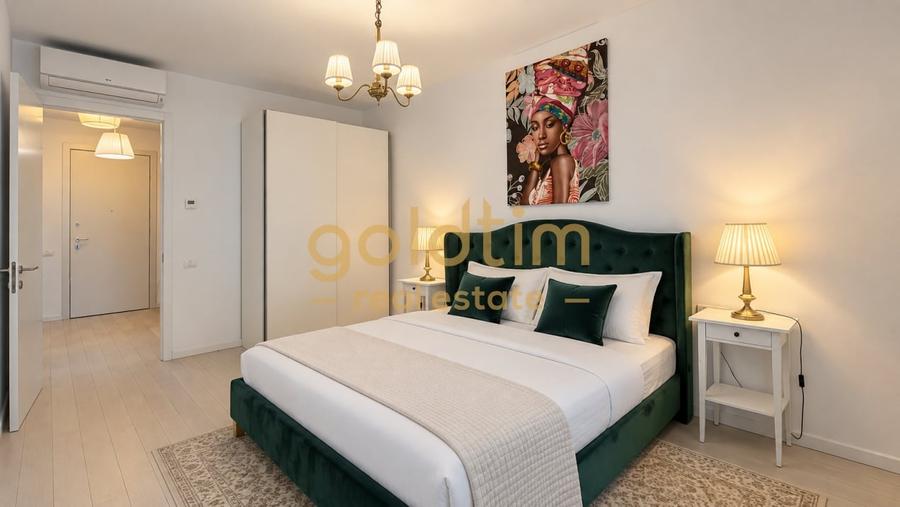 Apartament cu 2 camere decomandat, mobilat în Herăstrău