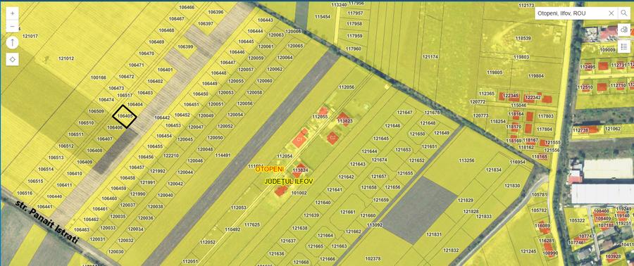 Teren intravilan de 592 mp, pe str. Panait Istrati-Direct proprietar - 2