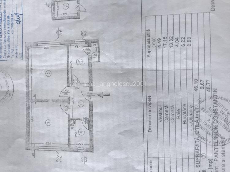 Primaverii/Gorki,proprietar, 2 camere decomandate cu centrala proprie