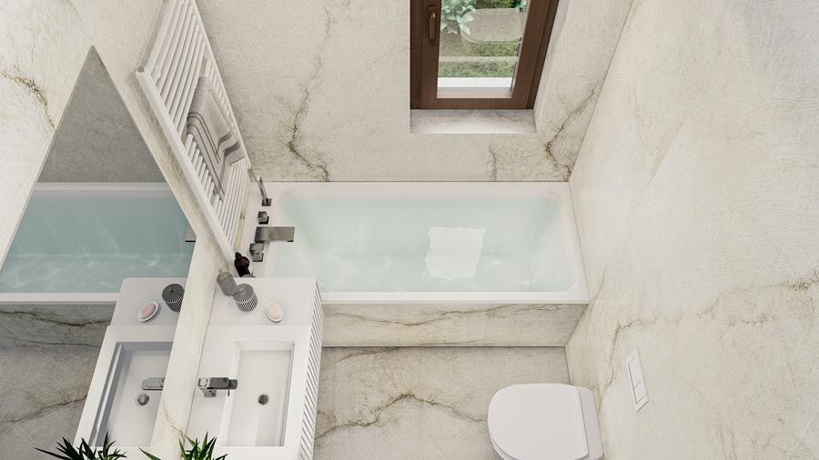 3 camere, vedere pe 2 parti, 2 bai - MONARCH RESIDENCE - 18