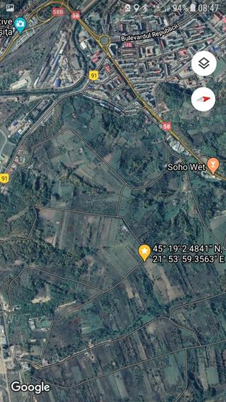 Teren Resita 4350 mp centura Resitei Terova-km 8 negociabil - 1