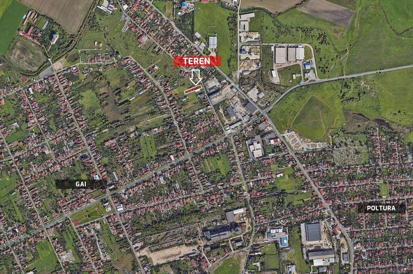 Teren intravilan în Gai – suprafață flexibilă, zonă rezidențială liniștită - 2