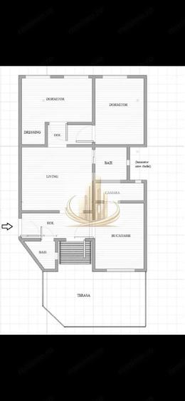 Apartament cu 3 camere semidecomandat în Traian