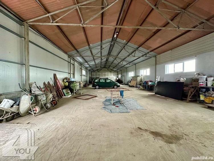 Hala industriala 1000 mp cu teren 3100 mp,curte betonata ?i pietruita - 14
