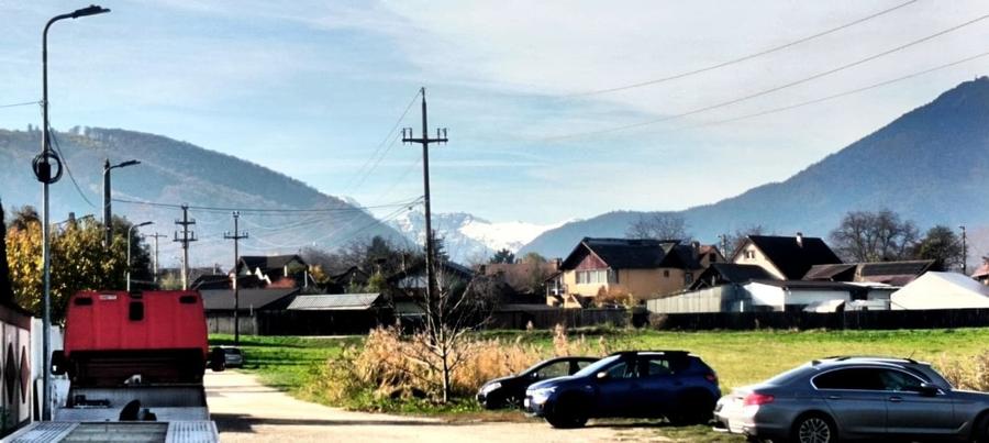 Teren cu PUZ in lucru langa ocolitoarea Mun Sacele - 2