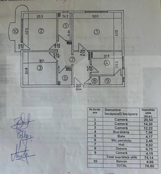 Apartament cu 3 camere, modern, spatios & gata de mutare - 13 Septembrie - 14