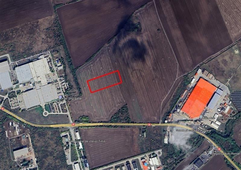 Teren INDUSTRIAL cu PUZ de vanzare pe Calea Torontalului - 1
