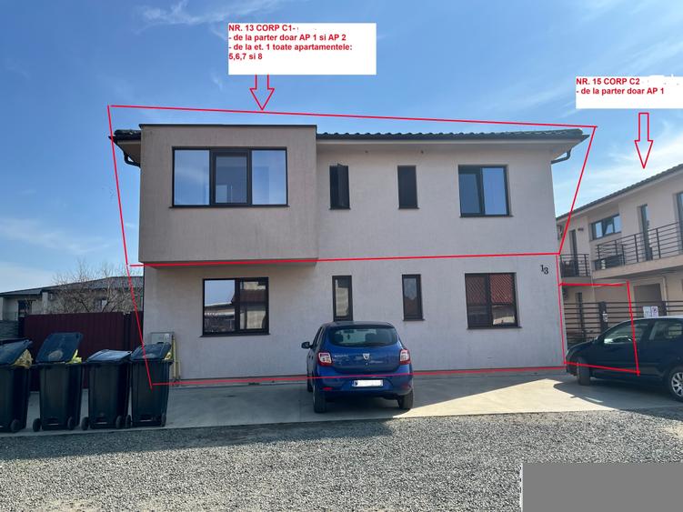 Apartamente Chisoda com Giroc jud Timis - 2