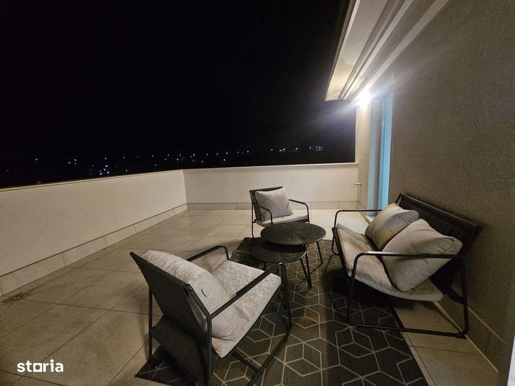 Inchiriez apartament cu 4 camere, terasa generoasa, mobilat si utilat - 10