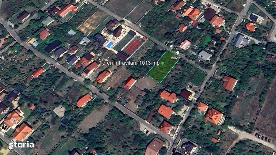 Teren intravilan, 1013 mp, in Pasarea, Branesti - 1