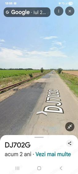 Vand 5,5 ha teren curti-constructii, Cateasca, Arges cu deschidere DJ de aprox. 130 m - 1