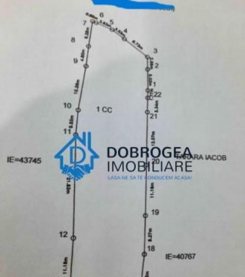 TEREN INTRAVILAN-ZONA PACII ,TEREN 1000 MP ,DESCHIDERE 15 ML - 1