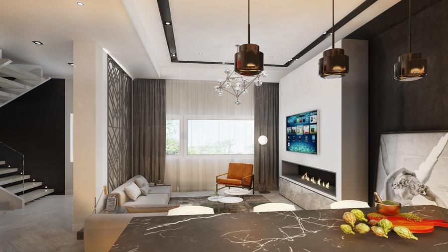 Apartament 4 camere-Penthouse-Scara interioara-Terasa 70mp-Finalizat-Parc Carol - 4