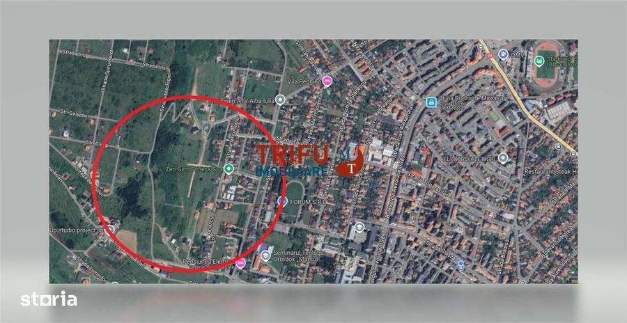 Teren cu proiect de casa Panorama Spectaculoasa zona Piata - 1